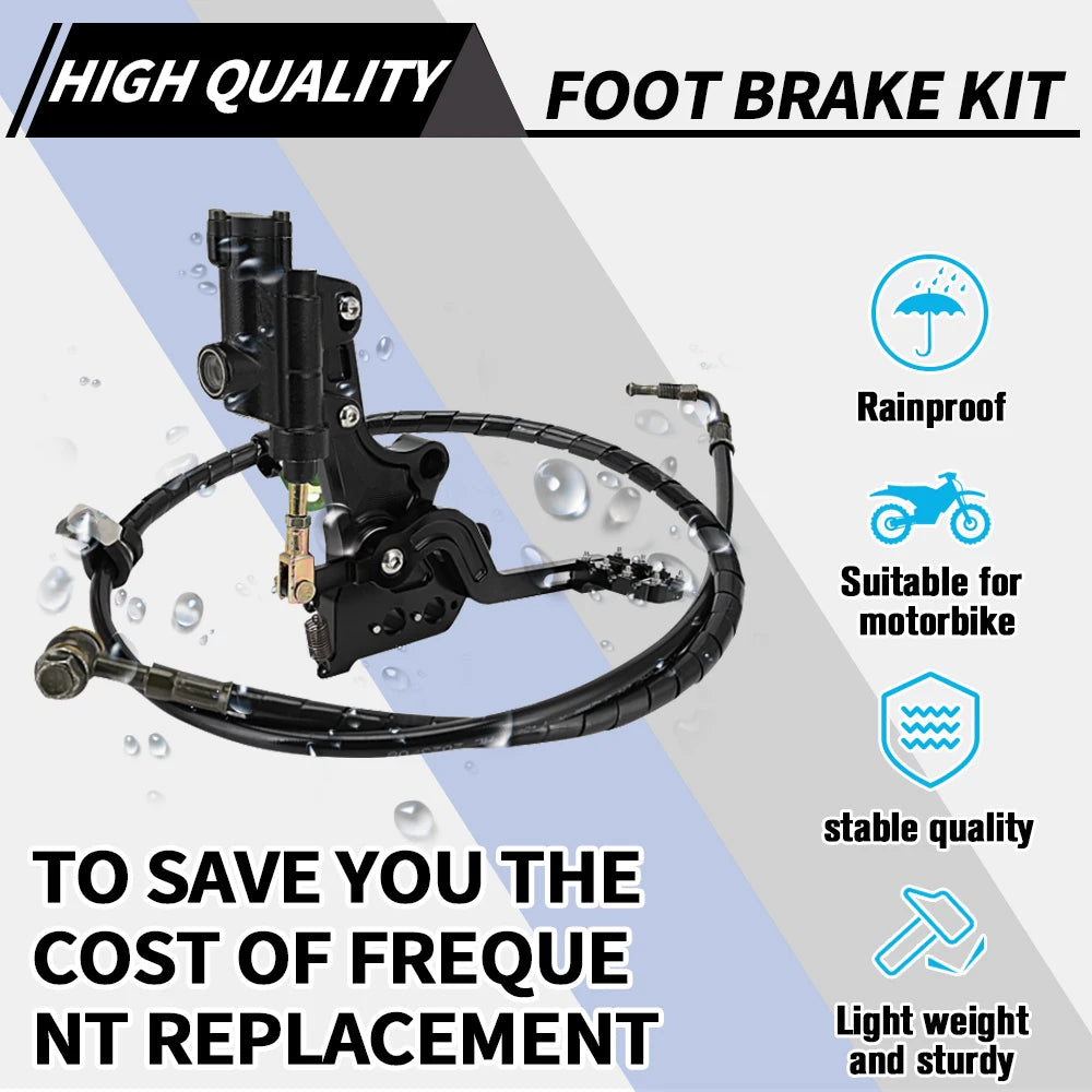Rear Hydraulic Foot Brake Kit For Surron Lightbee x